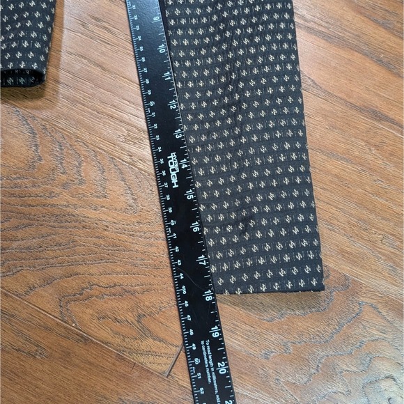 BCBGMAXAZRIA Black Geometric Pattern Blazer Jacket Women's XXS - Picture 10 of 13